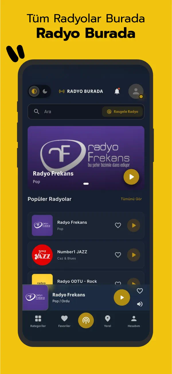 Screenshot #1 pour Radyo Burada