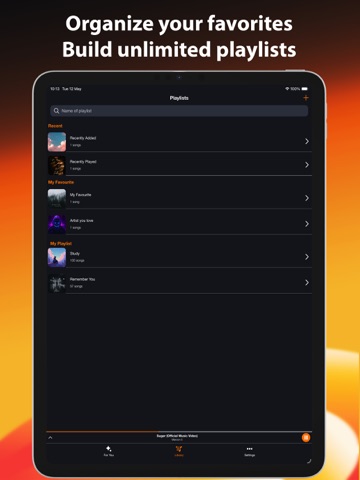 MusiTube: Your Music Streaming iPad screenshot 4