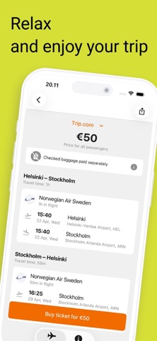 Budget Flights: Fly Cheap Screenshot 3 of 7