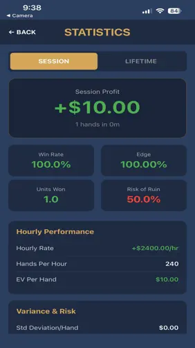 Blackjack Card Counter Pro screenshot 4