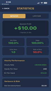 Blackjack Card Counter Pro screenshot 4