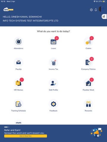 App screenshot