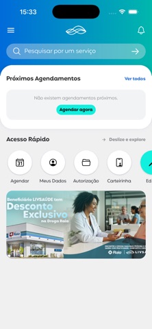 LIVSAUDE iPhone screenshot 1