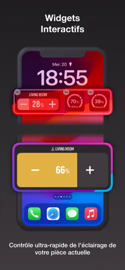 Capture d'écran de HomeLights Pour HomeKit sur iPhone 4