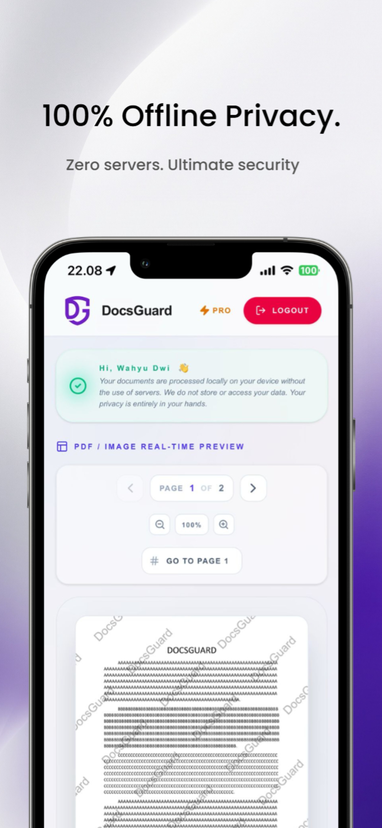 Docs Guard screenshot 3