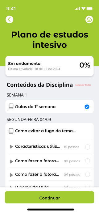 Curso Enem Screenshot 4 of 7