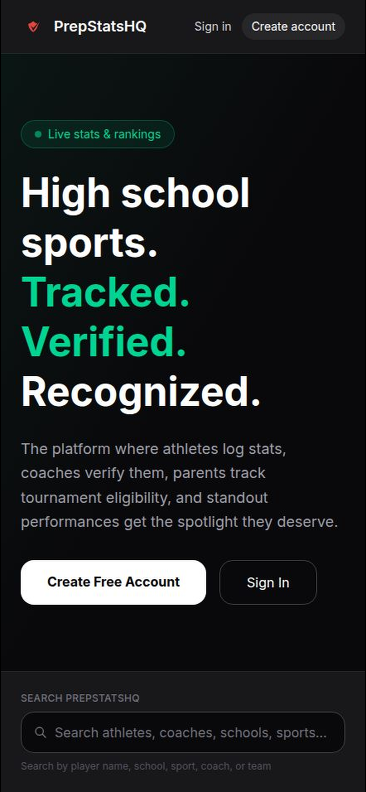 PrepStatsHQ screenshot 3