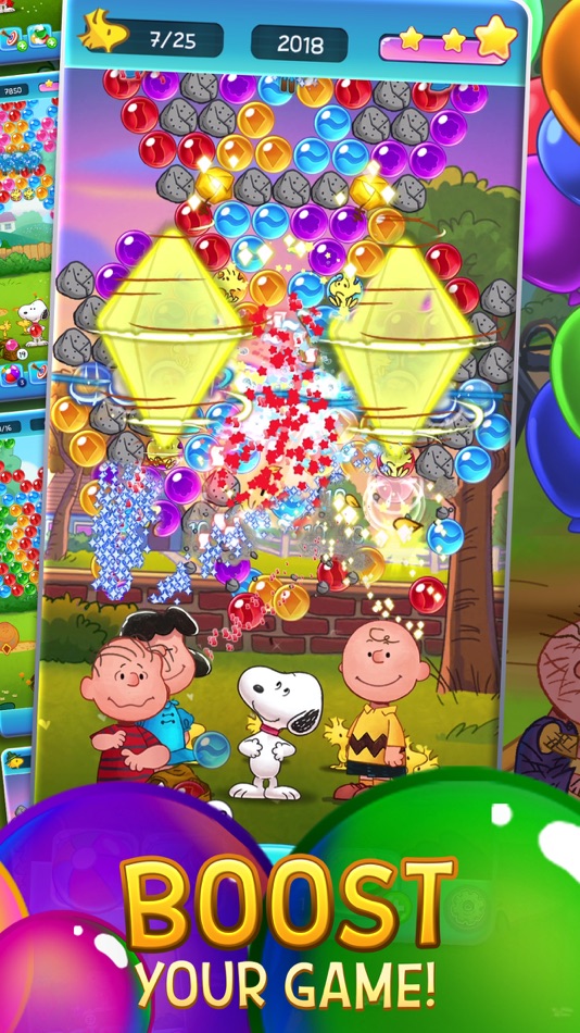 #4. Bubble Shooter - Snoopy POP! (iOS) 来自: Jam City, Inc.