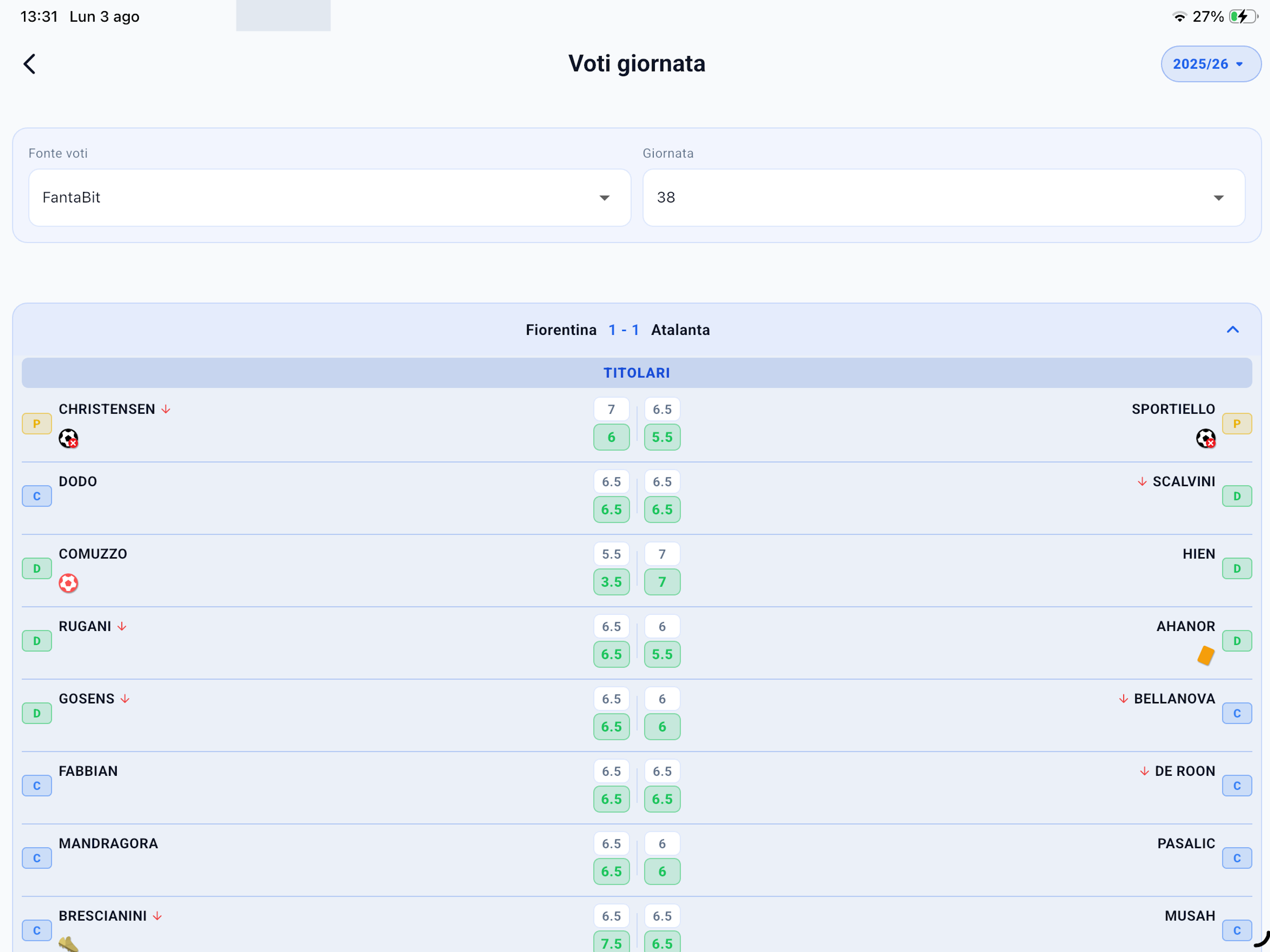 FantaBit - Fantacalcio screenshot 7