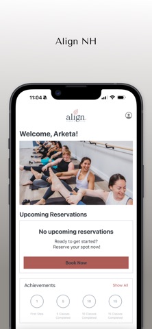 Align NH iPhone screenshot