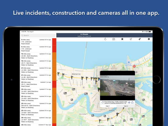 Screenshot #5 pour Louisiana State Roads