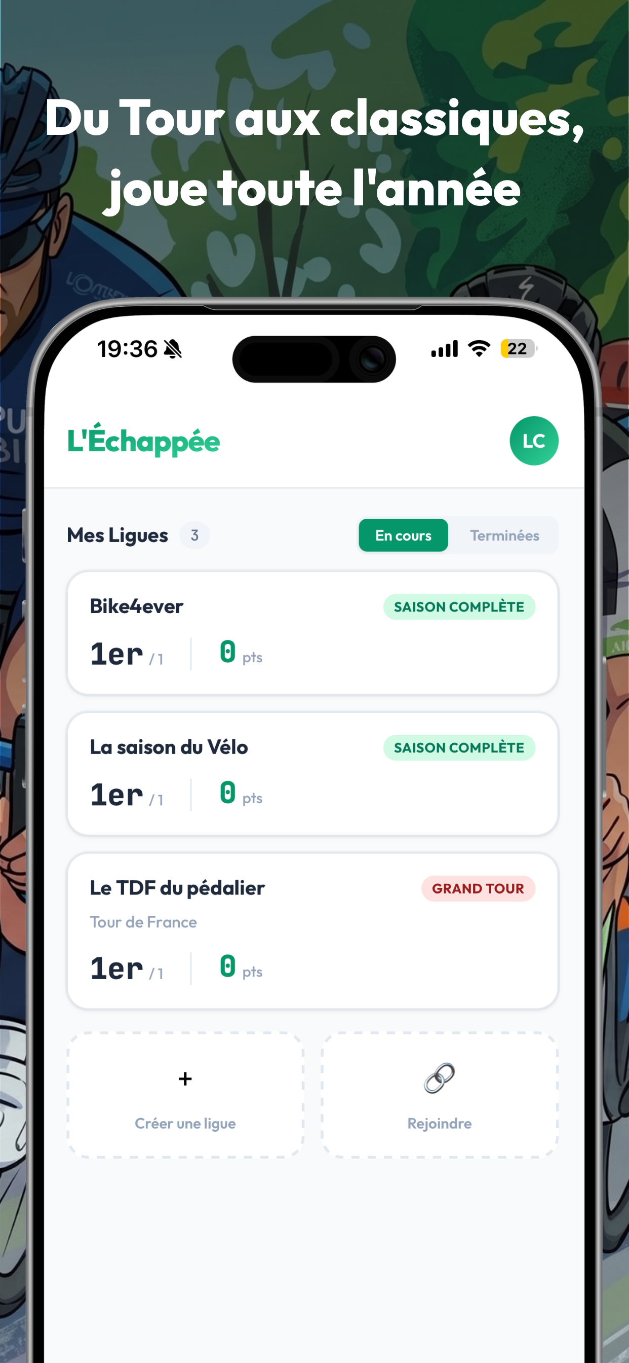 L'Échappée Cyclisme screenshot 5