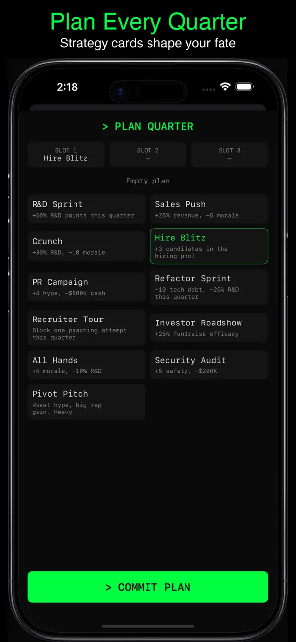 Screenshot #3 pour AI Startup CEO
