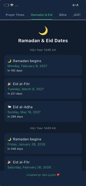 Vancouver Prayers Times screenshot 2
