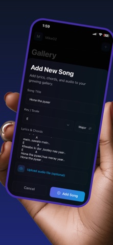 Singers AI iPhone screenshot