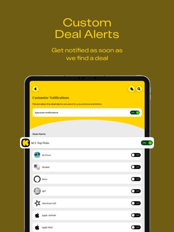 KCL: Coupons, Deals, Discounts iPad screenshot 7