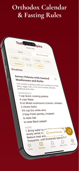 Orthodox Fasting Guide Screenshot 2 of 9