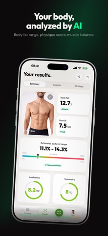 LeanLens: AI Body Analysis Screenshot 1 of 8