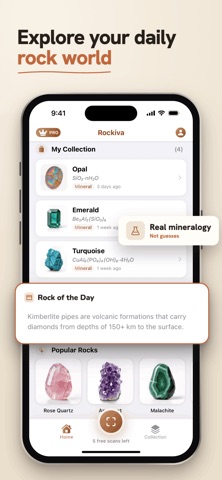 Rock & Gem Identifier: Rockiva screenshot