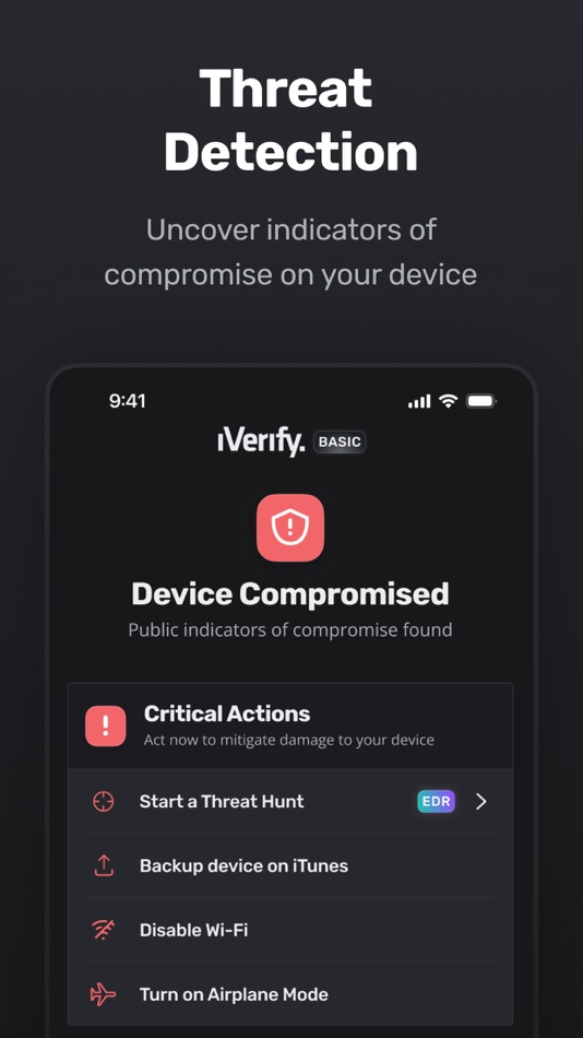 #3. iVerify Basic (iOS) Oleh: iVerify
