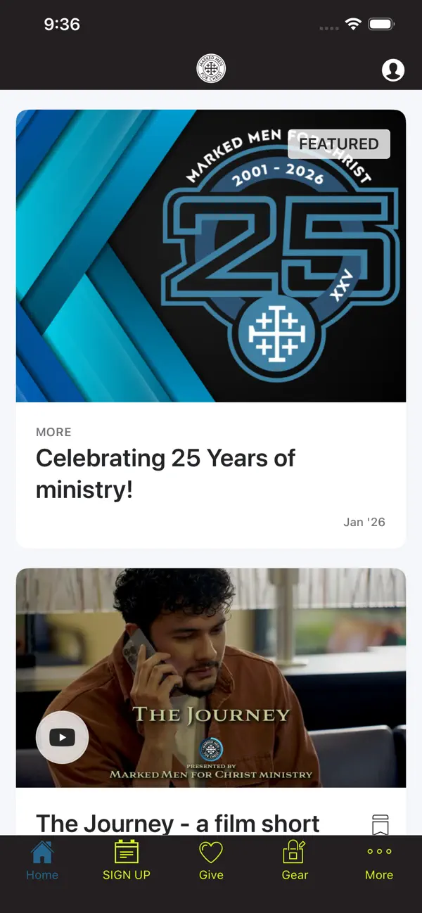 Screenshot #1 pour Marked Men For Christ