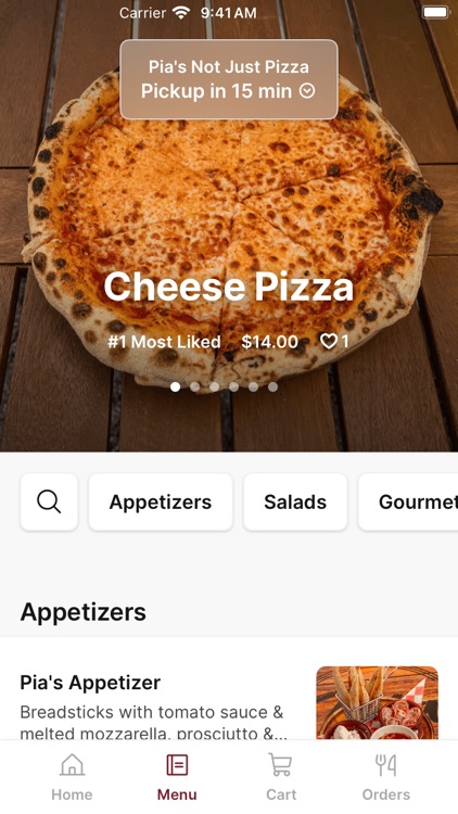 Pia's Not Just Pizza To Go