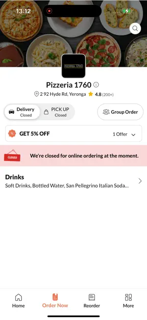 Pizzeria 1760 screenshot 2