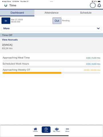 NOVAmobile iPad screenshot