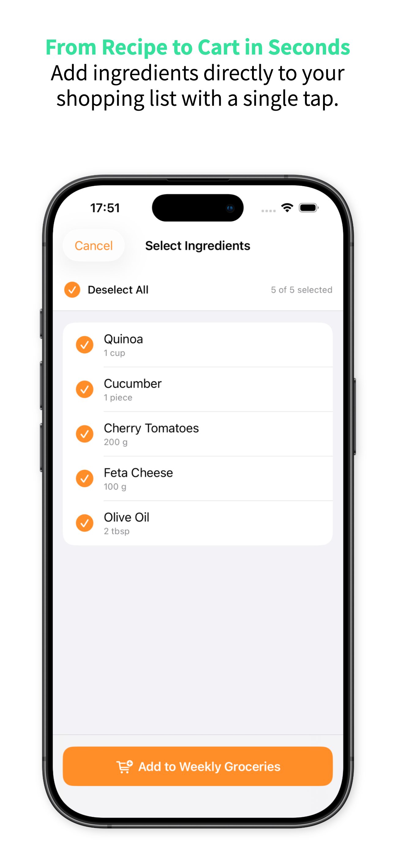 Familyst: Lists & Recipes screenshot 5