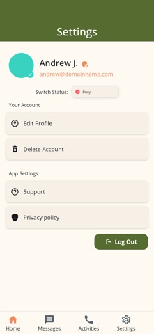 YourReceptionist Client Portal Screenshot 5 of 5