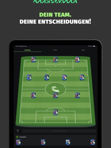 Comunio iPad screenshot 3