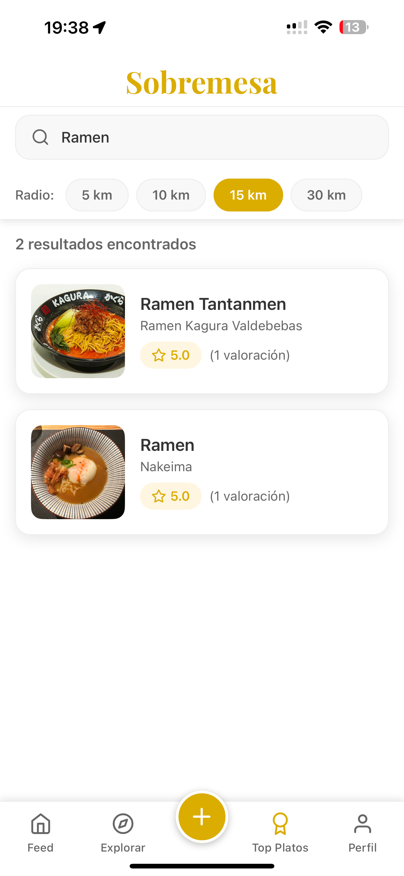 Sobremesa screenshot 6