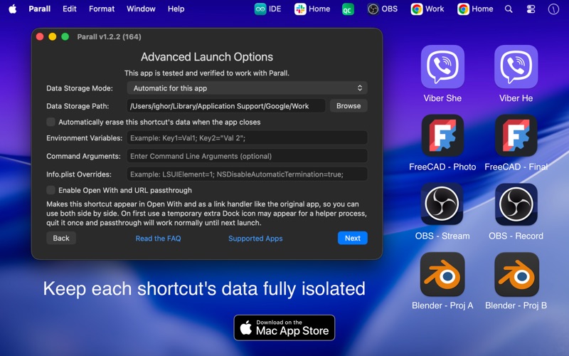 App screenshot