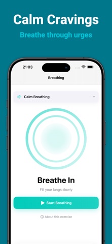 Breathly: Smoke-Free Journey screenshot