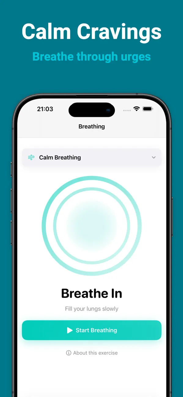 Screenshot #3 pour Breathly: Smoke-Free Journey