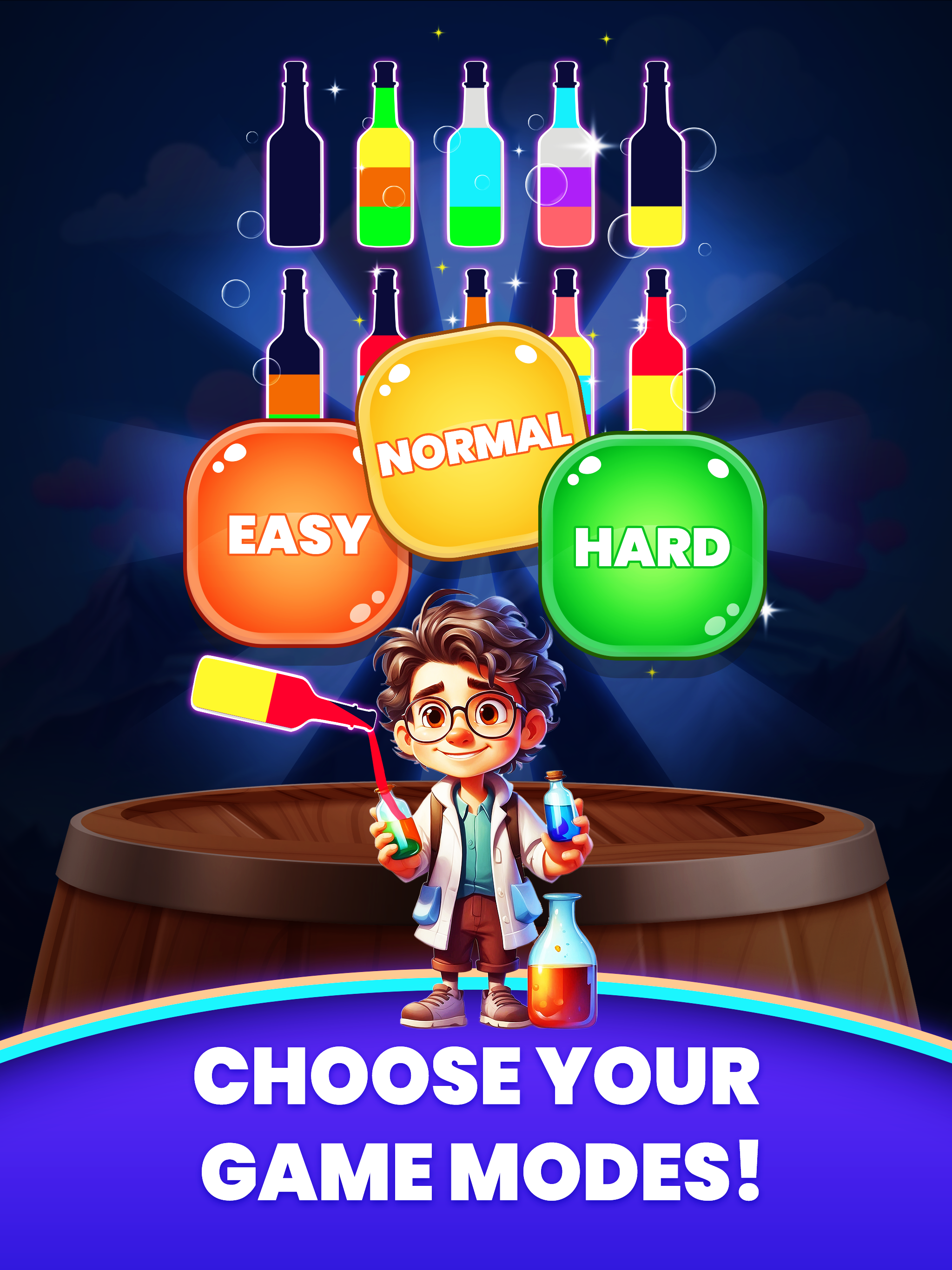 water sort - colors puzzle