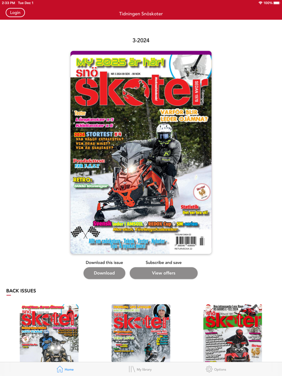 Screenshot #4 pour Tidningen Snöskoter