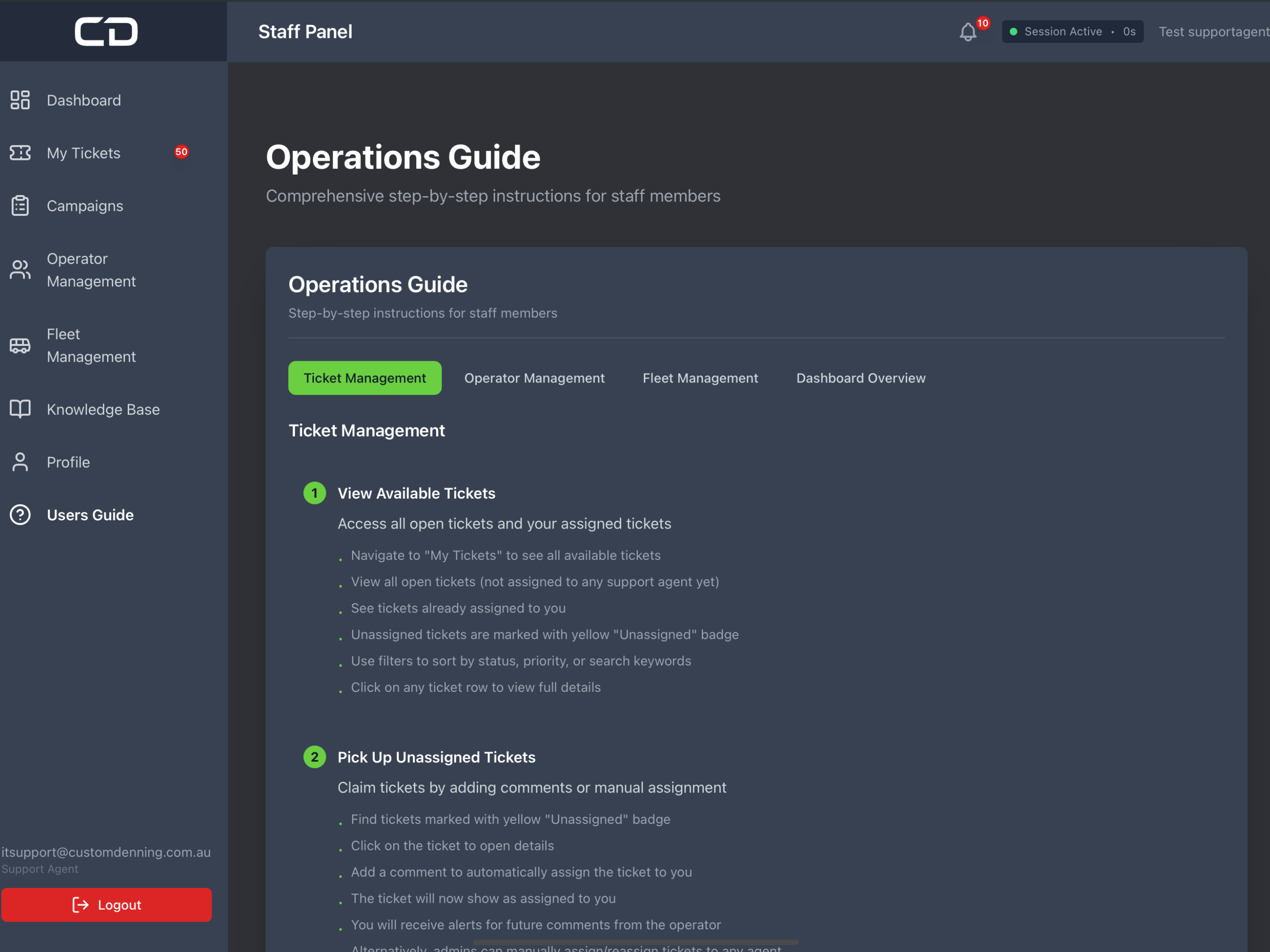CD Support screenshot 14