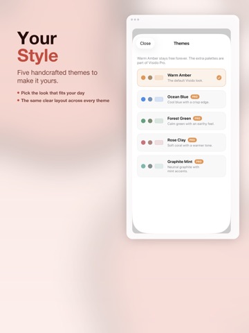 Visido: Floating To-Do List iPad screenshot