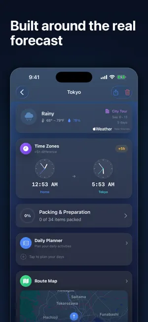 TravelMind: AI Packing List screenshot 2