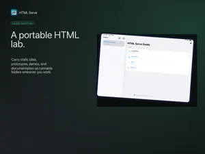 HTML Serve screenshot 4