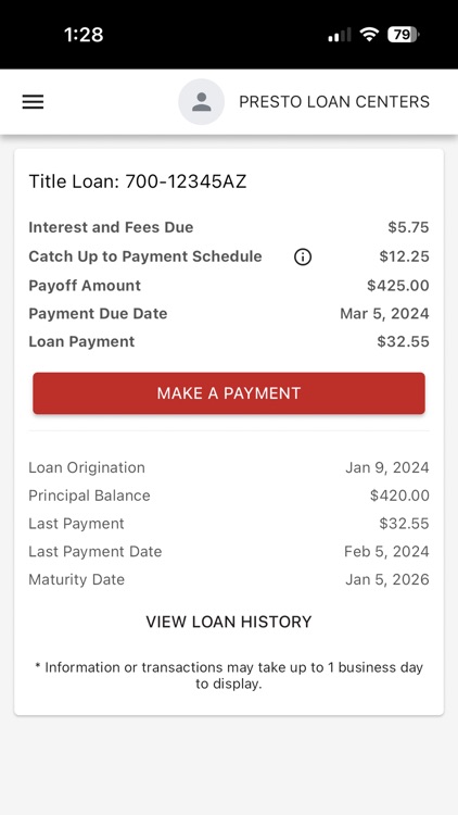 Presto Loans App