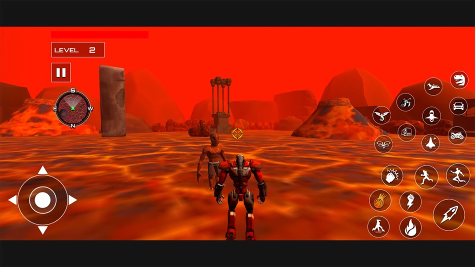#6. Real Robot Car Transform Game (iOS) Podle: Bushra Malik