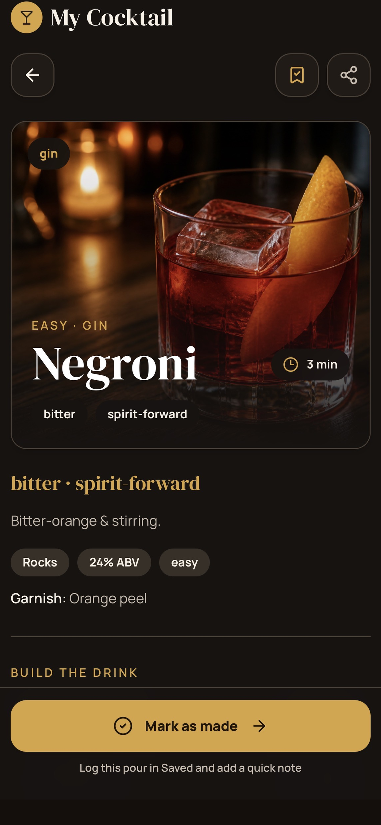 My Cocktail : Bartender screenshot 4