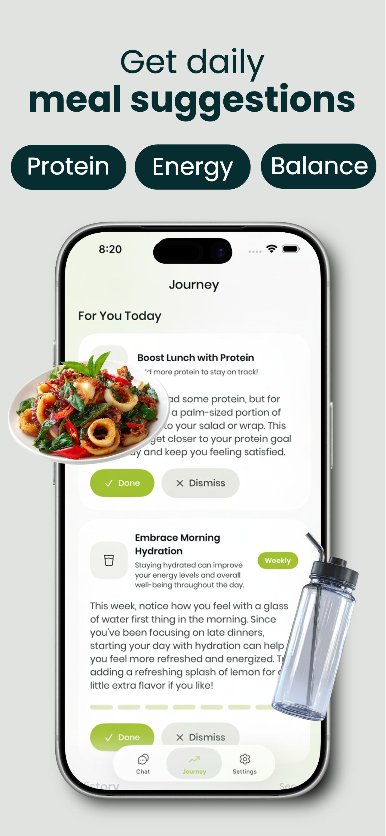 Eattie: AI Food Diary & Diet screenshot 3