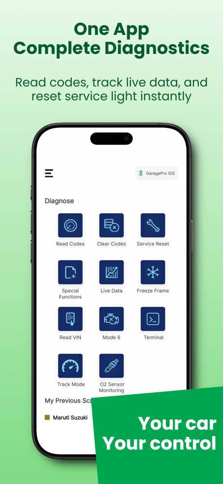 OBD2 Scanner ELM327: GaragePro screenshot 4