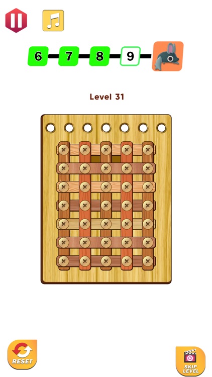 Wood Nuts & Bolts Puzzle 3D