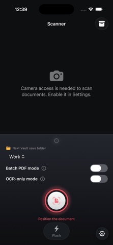 Simple Camera Scanner screenshot