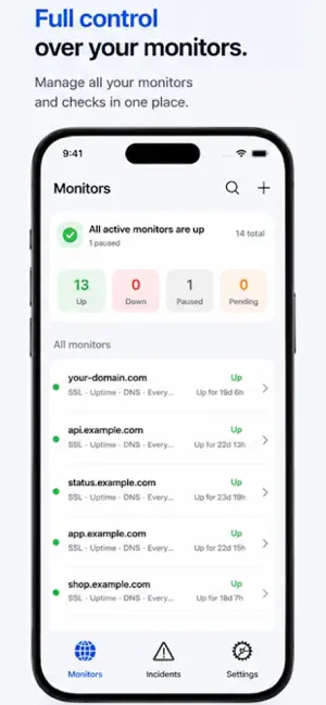 Pingify: Uptime & Alerts screenshot 4