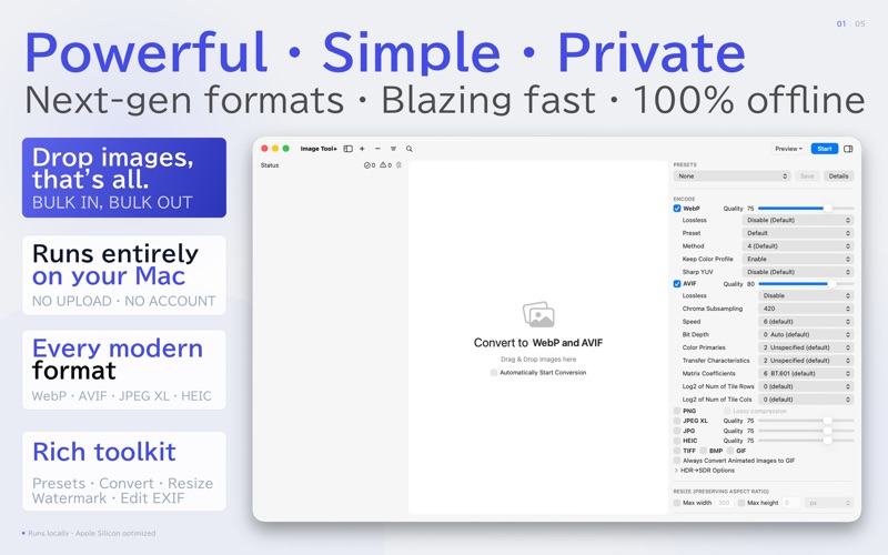 Screenshot #1 pour Image Tool+